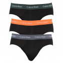 3PACK slipy męskie Calvin Klein czarny (U2661G-ORA)