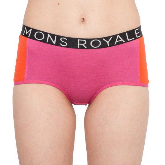 Majtki damskie Mons Royale merino pink (100043-1016-139)