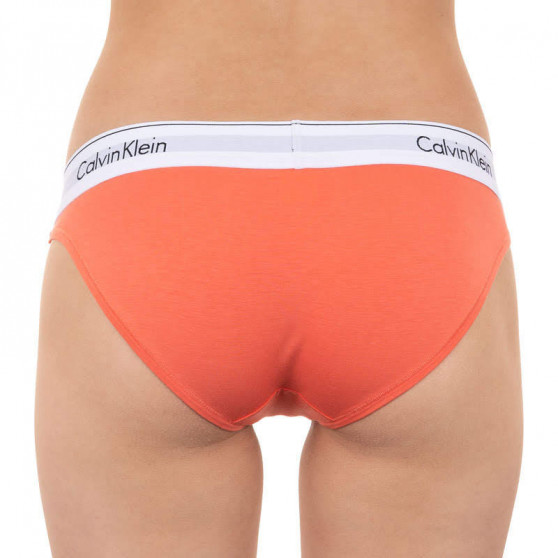 Majtki damskie Calvin Klein pomarańczowe (F3787E-GPT)