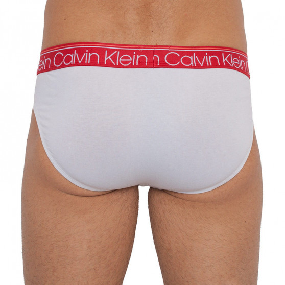 3PACK slipy męskie Calvin Klein wielokolorowe (NB2415A-WBR)