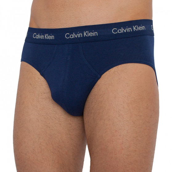 3PACK slipy męskie Calvin Klein wielokolorowe (U2661G-WEU)