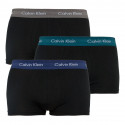 3PACK bokserki męskie Calvin Klein czarny (U2664G-SZM)