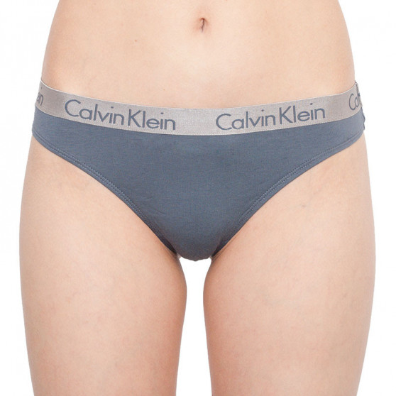 3PACK stringi damskie Calvin Klein wielokolorowe (QD3590E-CZ3)
