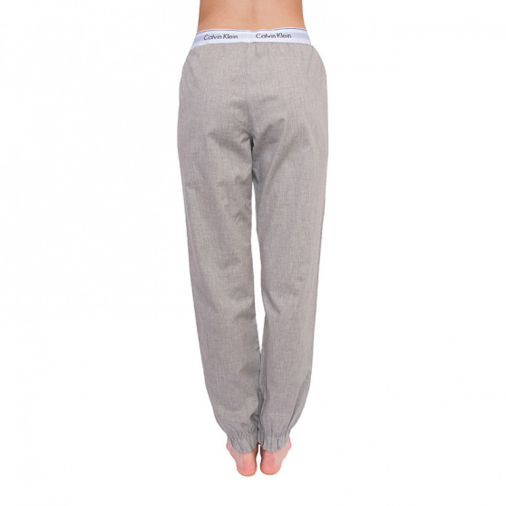 Damskie spodnie do spania Calvin Klein szare (QS5934E-020)