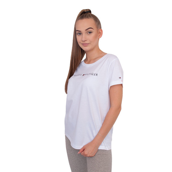 T-shirt damski Tommy Hilfiger biały (UW0UW01618 100)