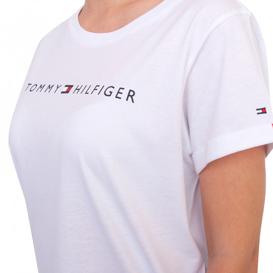 T-shirt damski Tommy Hilfiger biały (UW0UW01618 100)