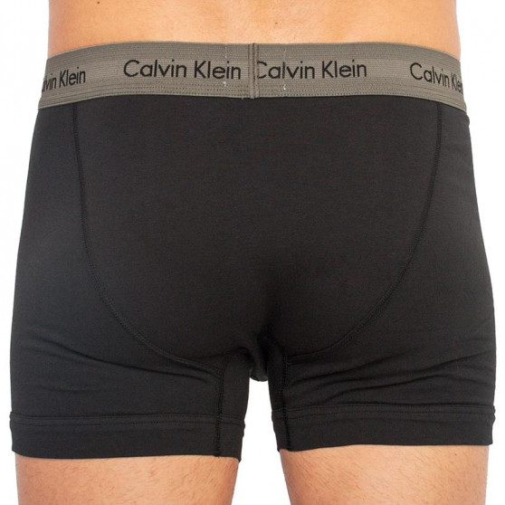 3PACK bokserki męskie Calvin Klein czarny (U2662G-LMB)