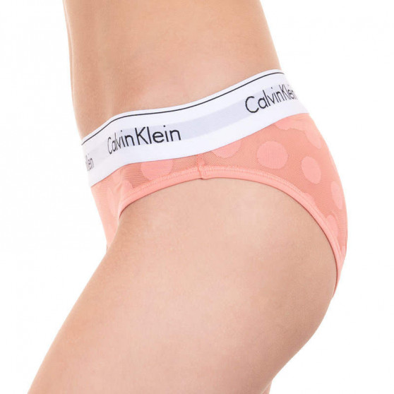Majtki damskie Calvin Klein pomarańczowe (QF5850E-GDS)