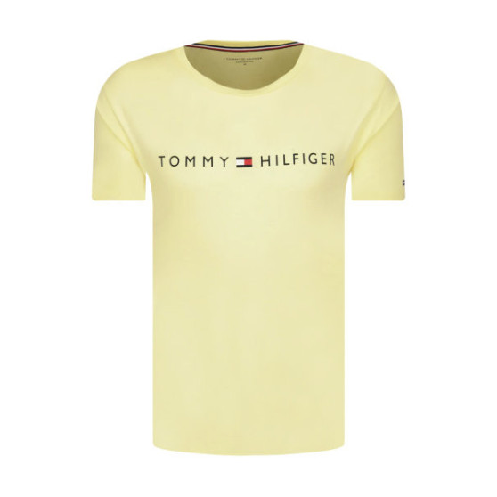 T-shirt męski Tommy Hilfiger żółty (UM0UM01434 ZA6)