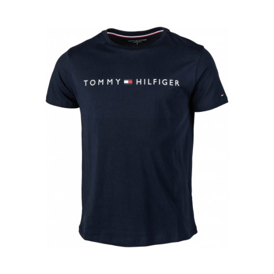 T-shirt męski Tommy Hilfiger niebieski (UM0UM01434 CHS)