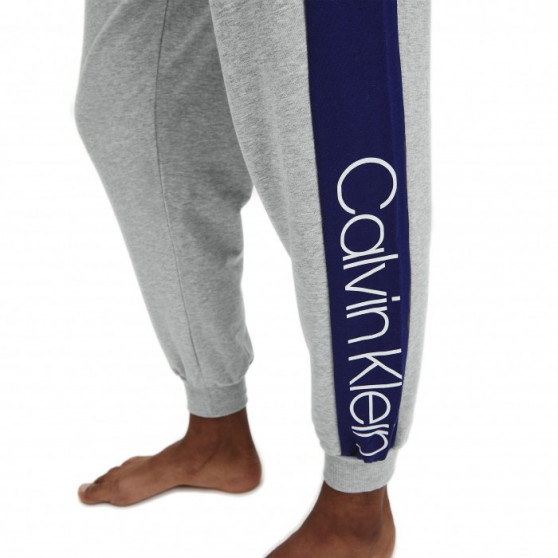 Męskie spodnie dresowe Calvin Klein szary (NM1913E-080)