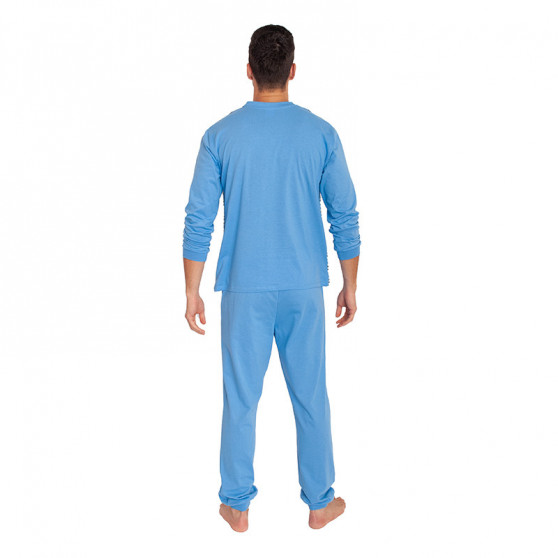 Piżama męska Foltýn niebieski (FPD1)