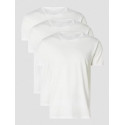 3PACK t-shirt męski Calvin Klein biały (NB4011E-100)