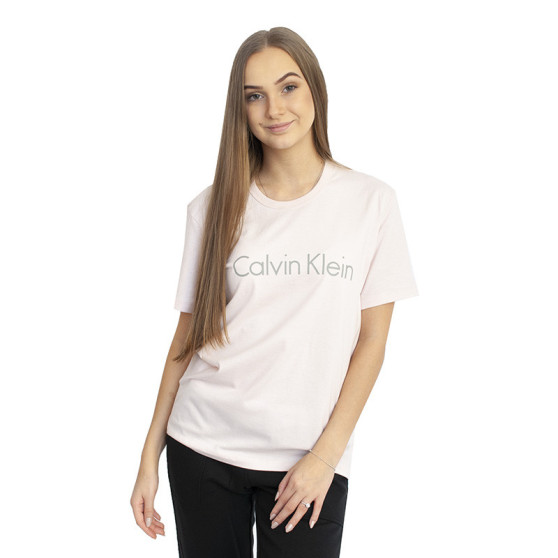 Koszulka damska Calvin Klein różowy (QS6105E-2NT)