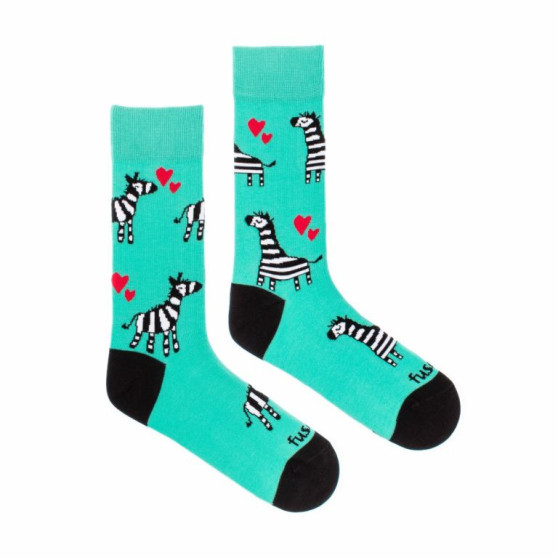 Skarpetki Happy Socks Fusakle zebra (--0906)