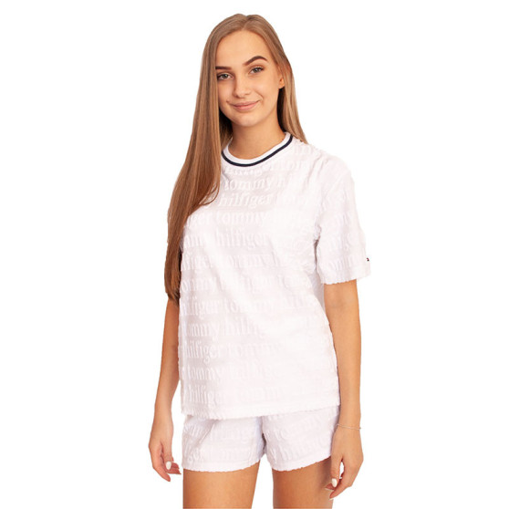 T-shirt damski Tommy Hilfiger biały (UW0UW02263 YCD)