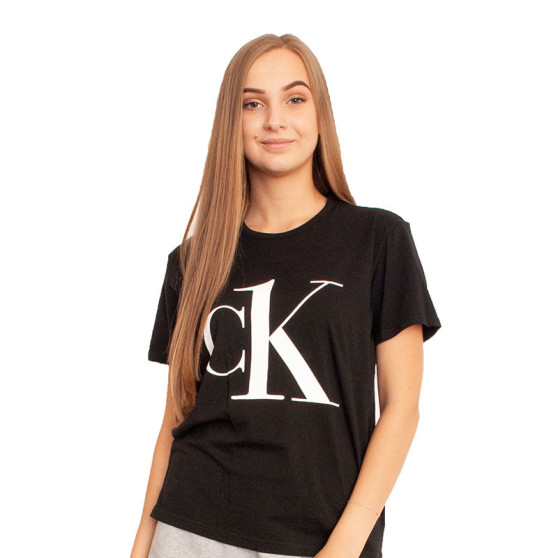 T-shirt damski CK ONE czarny (QS6436E-3WX)