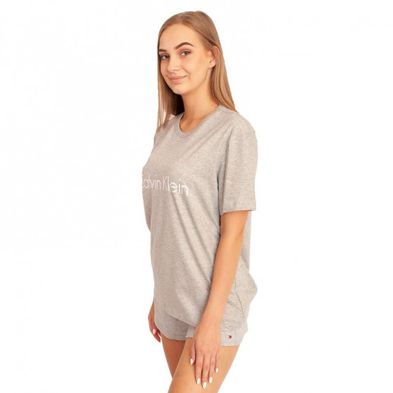 T-shirt damski Calvin Klein szary (QS6105E-020)