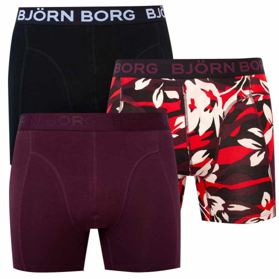3PACK bokserki męskie Bjorn Borg wielokolorowe (2031-1021-40541)