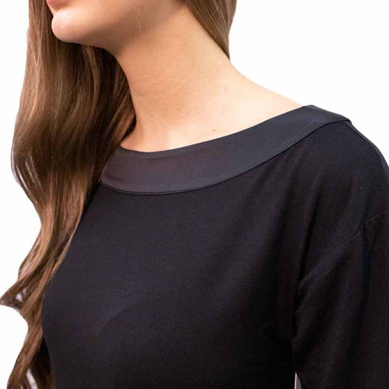 Damska koszula nocna Calvin Klein czarny (QS6532E-UB1)