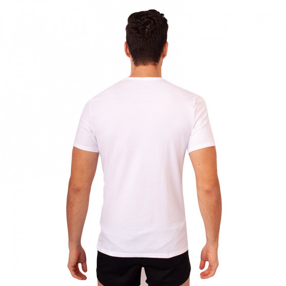 2PACK Koszulka męska CK ONE V neck biała (NB2408A-100)