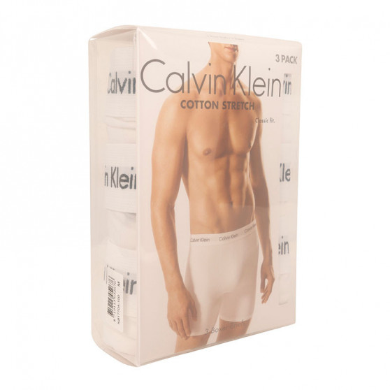 3PACK bokserki męskie Calvin Klein biały (NB1770A-100)
