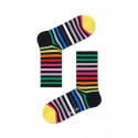 Skarpety Happy Socks Athletic Striped Mid High Sock (ATSTR14-9300)