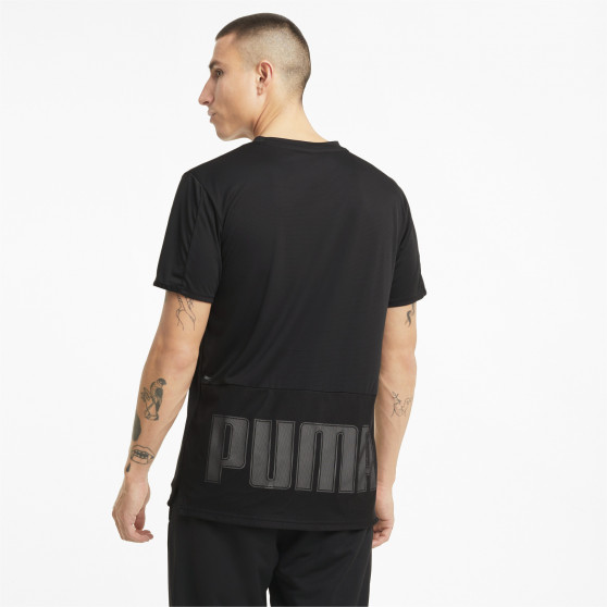 Męska koszulka sportowa Puma czarny (520116 01)