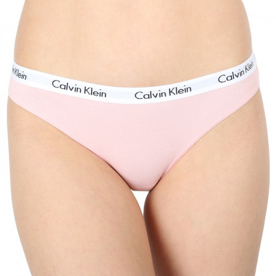 3PACK majtki damskie Calvin Klein wielokolorowe (QD3588E-JMO)