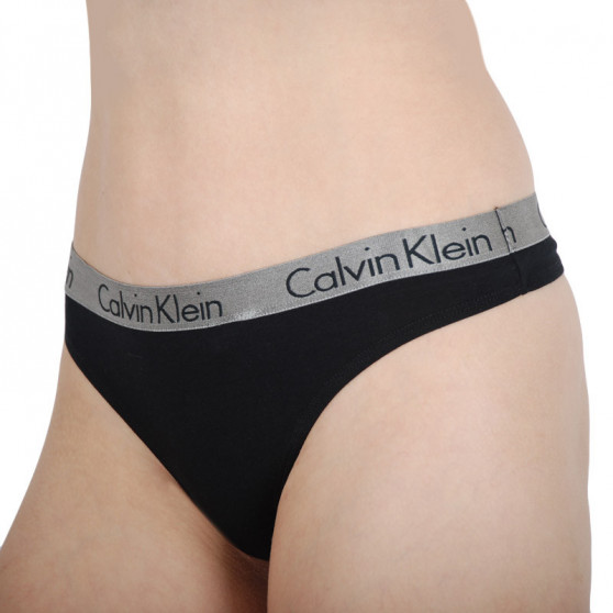 3PACK stringi damskie Calvin Klein wielokolorowe (QD3560E-M8C)