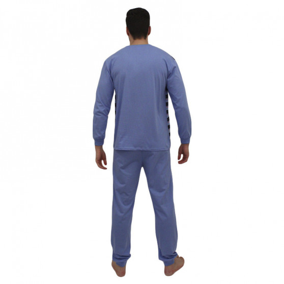 Piżama męska Foltýn ponadwymiarowy niebieska (FPDN8)