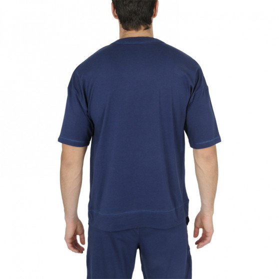 T-shirt męski CK ONE niebieski (NM1793E-C5F)