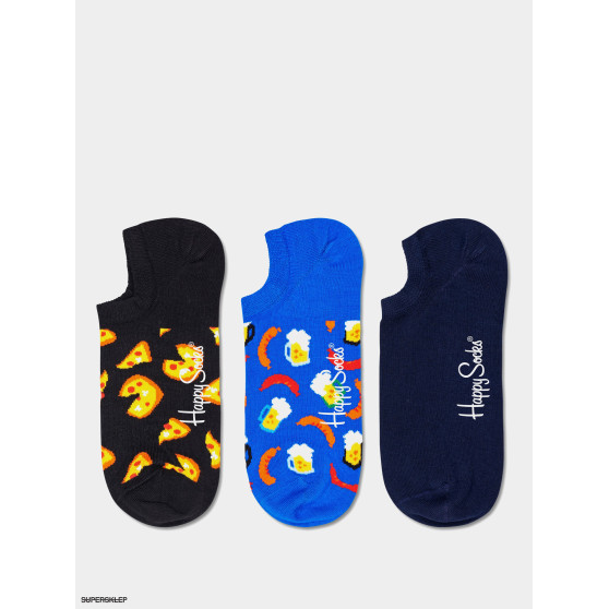3PACK Skarpetki Happy Socks Śmieciowe jedzenie (JUN39-9300)
