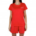 Piżama damska Tommy Hilfiger czerwona (UW0UW02977 0WD)