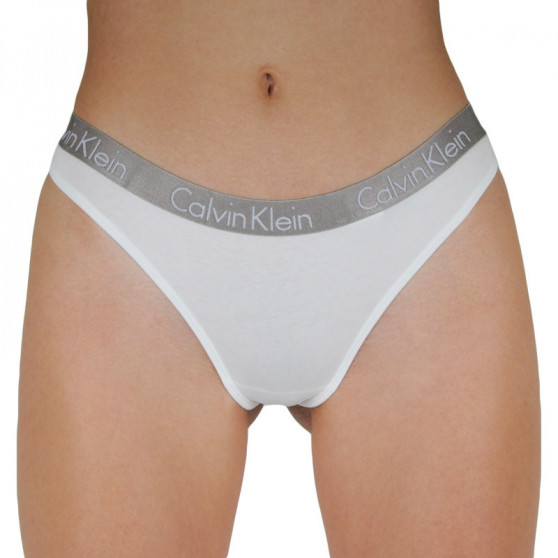 3PACK stringi damskie Calvin Klein wielokolorowe (QD3560E-T7W)