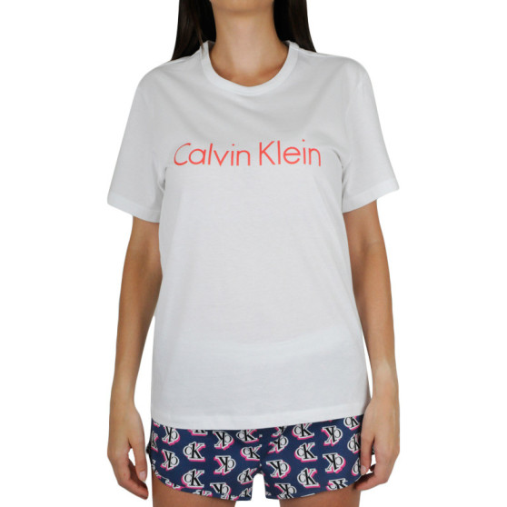 T-shirt damski Calvin Klein biały (QS6105E-SWI)