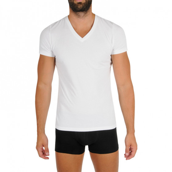 2PACK T-shirt męski S.Oliver V-neck biały (172.11.899.12.130.0100)