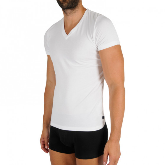 2PACK T-shirt męski S.Oliver V-neck biały (172.11.899.12.130.0100)