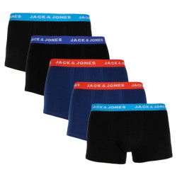 5PACK bokserki męskie Jack and Jones wielokolorowe (12144536)