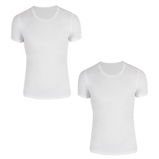 2PACK T-shirt męski S.Oliver z okrągłym dekoltem, biały (172.11.899.12.130.0100)