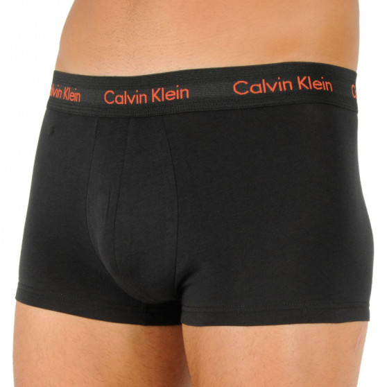 3PACK bokserki męskie Calvin Klein czarny (U2664G-WHN)