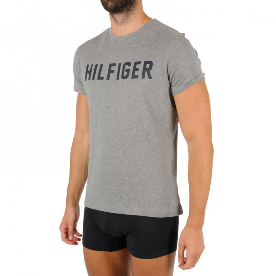T-shirt męski Tommy Hilfiger szary (UM0UM02011 PG5)