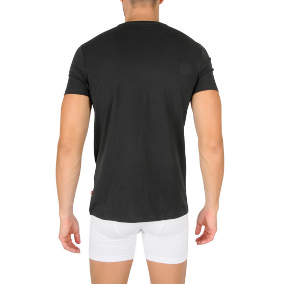 2PACK Męski t-shirt Levis Crew-neck czarny (905055001 884)
