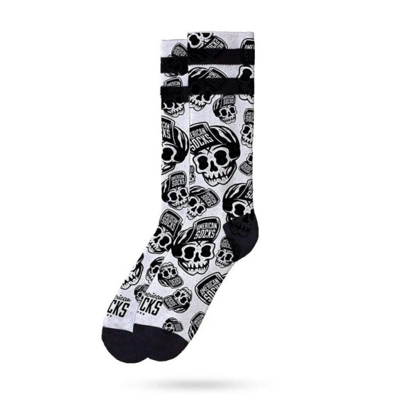 Skarpety American Socks Skater Skull (AS048)