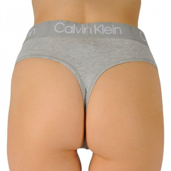 3PACK stringi damskie Calvin Klein wielokolorowe (QD3757E-999)