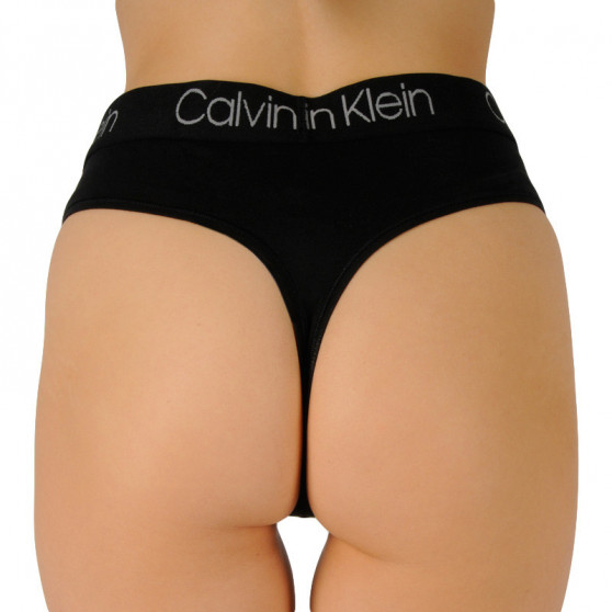 3PACK stringi damskie Calvin Klein wielokolorowe (QD3757E-999)