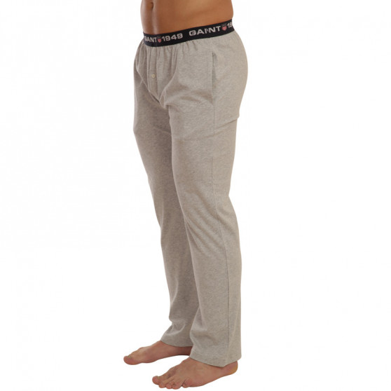 Męskie spodnie do spania Gant szary (902139206-94)