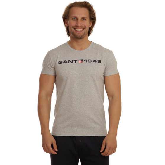 T-shirt męski Gant szary (902139208-94)