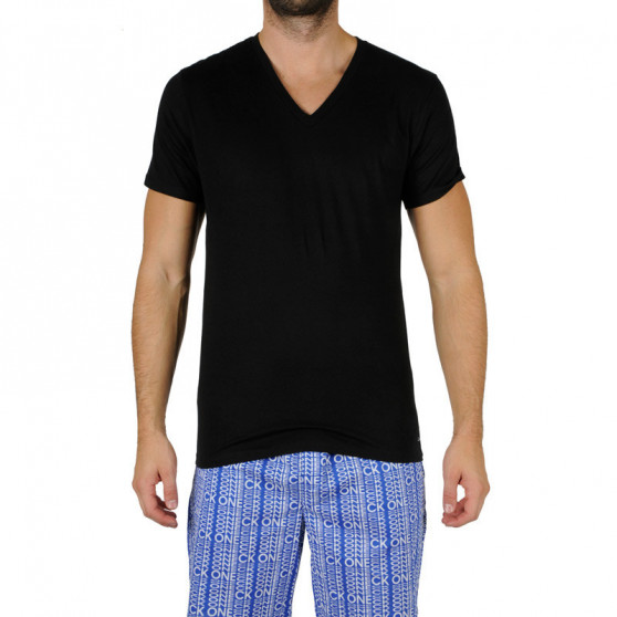3PACK t-shirt męski Calvin Klein czarny (NB4012A-001)