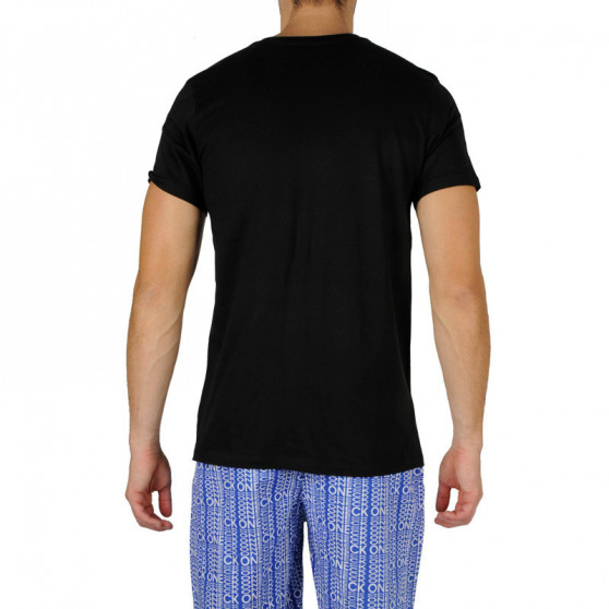 3PACK t-shirt męski Calvin Klein czarny (NB4012A-001)